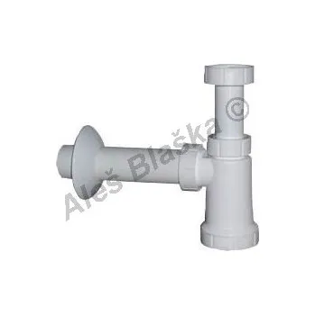 Sifon PlastBrno - ČR | E sifon umyvadlový, matka, DN40 - odpad k umyvadlu - 5/4" EM0x340