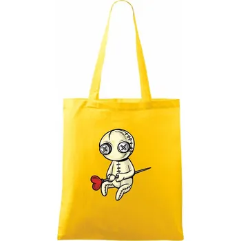 Voodoo láska - Taška bavlněná - 42 x 38 cm ( Žlutá )