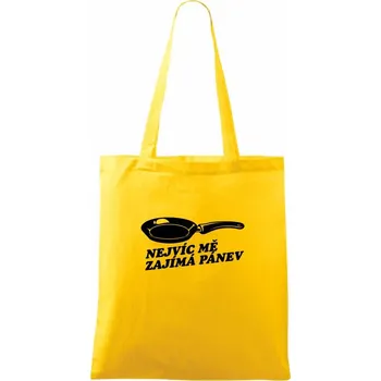 Nejvíc mě zajímá pánev - Taška bavlněná - 42 x 38 cm ( Žlutá )