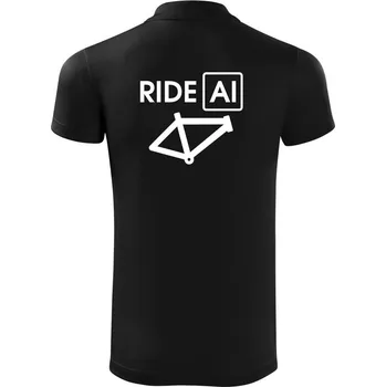 Pánská košile Ride Al - Polokošile Victory sportovní (dresovina) - XL ( Černá )