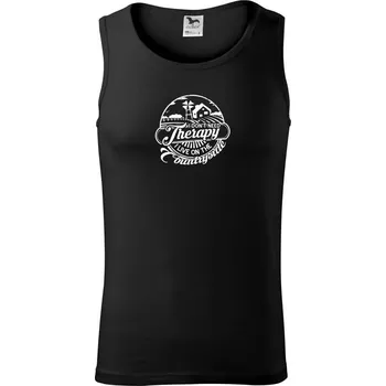 Pánské termoprádlo I don't need therapy countryside - Tílko pánské Core - M ( Černá )