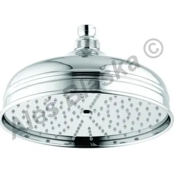 Sprchová hlavice Velkoplošná sprcha TRADITIONAL s otočným kloubem (horní sprcha) - průměr 10cm 24510