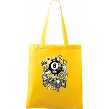 Billiátor - Taška bavlněná - 42 x 38 cm ( Žlutá )
