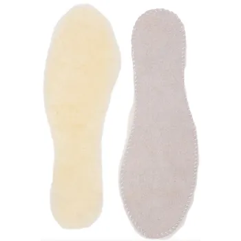 Vlnka Kožené vložky do bot s ovčí vlnou, 43