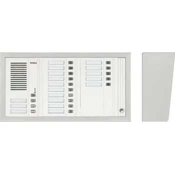 Poštovní schránka Zvonkové tablo TESLA GUARD na povrch - 18 účastníků