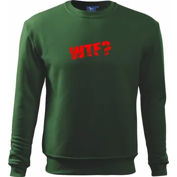 WTF? - Mikina Essential dětská - 158 cm/12 let ( Lahvově zelená )