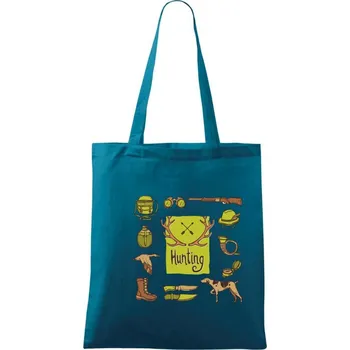 Hunting equipment - Taška bavlněná - 42 x 38 cm ( Petrolejová )