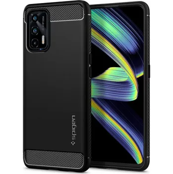Pouzdro na mobilní telefon Spigen Rugged Armor pro Realme GT 5 G Matte Black