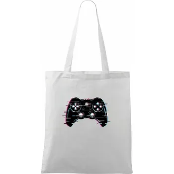 Ovladač gamer - Taška bavlněná - 42 x 38 cm ( Bílá )