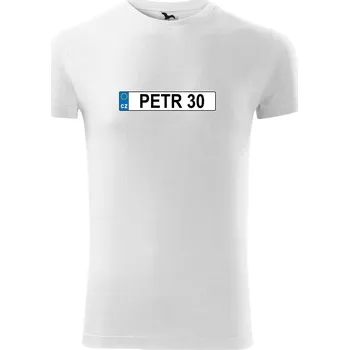 Pánské oblečení SPZ Petr 30 - Viper FIT - Pánské zůžené tričko - 2XL ( Bílá )