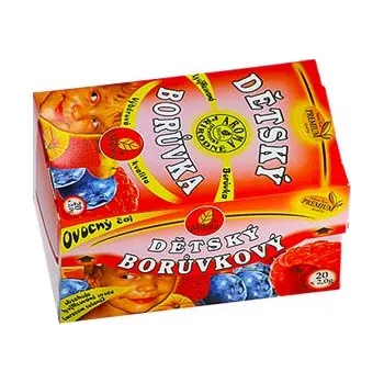 Čaj Milota Dětský borůvkový aromatizovaný 40g (20x2g)