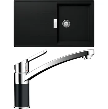 Granitový dřez Set Schock S13-3 (dřez Tia D-100 Puro + baterie SC-90 Puro)