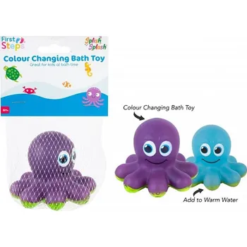 Kojenecká láhev Vyrobce FIRST PLAY Zvířátka do vany Chobotnice mění barvy