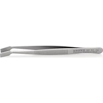 Pinzeta univerzální, zahnuté tupé špice, knipex 920106