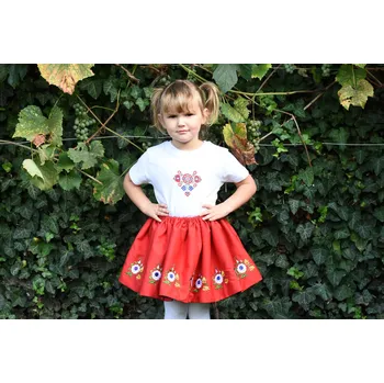 Dívčí sukně Dívčí sukýnka Pavlínečka Délka: 24cm