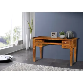 Psací stůl CAMBRIDGE HONEY Psací stůl 130x77 cm, akácie