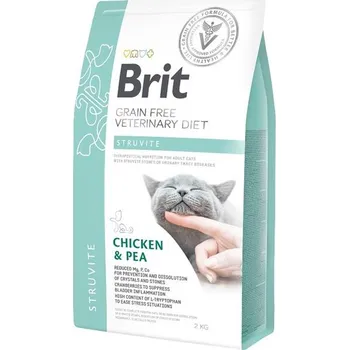 Krmivo pro kočku Brit Veterinary Diet Cat Adult Struvite Chicken/Pea