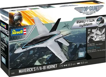 Plastikový model Revell EasyClick Maverick's F/A-18 Hornet Top Gun 1:72