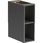 Koupelnová skříňka MONAKO šedá 810, dolní otevřená