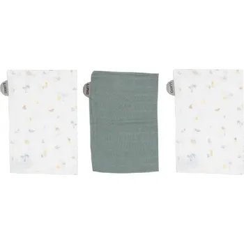 LUMA bambusové mušelínové žínky 3ks Tropical Island DOPRODEJ!