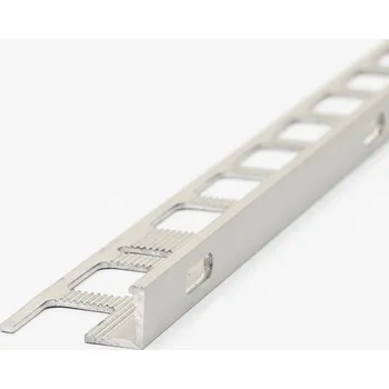 Stavební profil Děrovaný profil Havos L 8 / 2,5m hliník elox přírodní