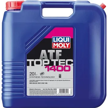 Motorový olej Převodový olej Liqui Moly Top Tec ATF 1400, 20L