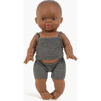 Doplněk pro panenku Minikane Antracitové spodní prádlo (klučičí)