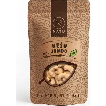Sušená potravina RAW kešu Jumbo, 100 g