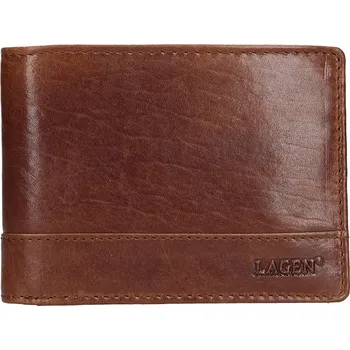 Peněženka Lagen Pánská kožená peněženka LM-264665/T tan RFID