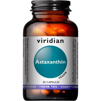 Přírodní produkt Viridian Astaxanthin 30 cps.
