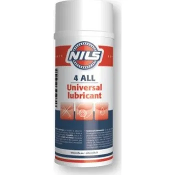 Plastické mazivo NILS 4 ALL univerzální čistič, odrezovač, mazivo a konzervační olej ve spreji 400 ml