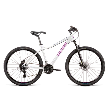 Horské kolo Dema Tigra 3.0 27,5" bílé/fialové 2021 18"