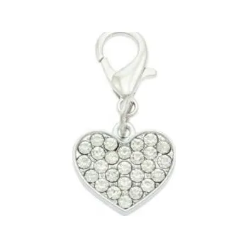 Přívěsek DOMI - bižuterie Přívěsek srdíčko plné LKP 30