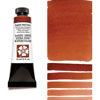 Výtvárné potřeby Akvarelová barva Daniel Smith Extra Fine, 15ml - světle hnědá Barva: 136 - English Red Ochre