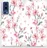 Mobiwear Flip pro Vivo Y72 5G/Vivo Y52 5G, Růžové květy