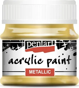 Vodová barva Pentart Akrylová metalická barva 50 ml