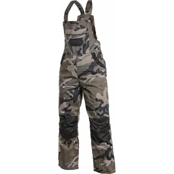 montérky CANIS SAFETY a.s. | Kalhoty s laclem PINOCCHIO dětské - 130 cm / camouflage green 1938