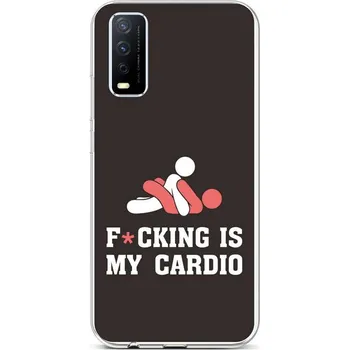Pouzdro na mobilní telefon Kryt Vivo Y20s silikon Cardio (obal neboli pouzdro na Vivo Y20s)