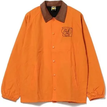 Pánská větrovka Bunda Krooked KRKD Moon Smile orange L