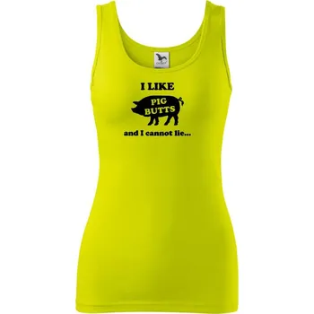 Pig Butts - Dámské tílko - 2XL ( Limetková )