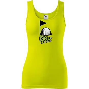 Dámské tričko Golf legend - Dámské tílko - 2XL ( Limetková )