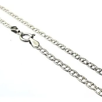 Náhrdelník Stříbrný náhrdelník 3,00mm Rhodium 50cm Stříbro 925/1000