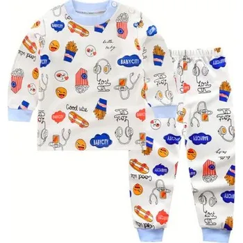 Dívčí pyžamo Čína Chlapecká bavlněná pyžámka s různými motivy Motiv: baby city, Velikost: 80 (12-18 m)