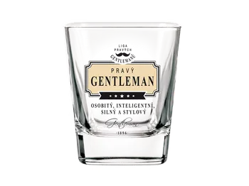 Sklenice Nekupto Sklenice na whisky pravý gentleman