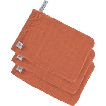 Dětský batoh Lässig Muslin Wash Glove Set 3 pcs rust
