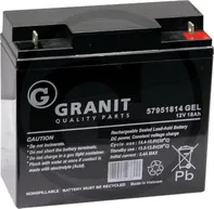 Granit Parts 1117-2013-01 gelový bezúdržbový akumulátor 12V 18Ah
