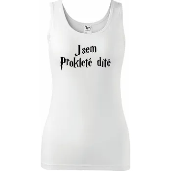 Dámské tričko Prokleté dítě - Dámské tílko - 2XL ( Bílá )