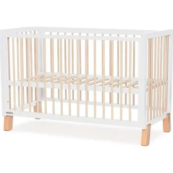Dětská postýlka Kinderkraft Lunky White