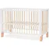 Dětská postýlka Kinderkraft Lunky White