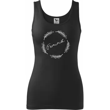 Dámské tričko Feminist - Dámské tílko - M ( Černá )